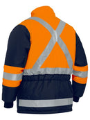 Bisley - X Taped Two Tone Hi Vis Freezer Jacket-BJ6450T