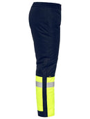 Bisley-Taped Two Tone Hi Vis Freezer Pants-BP6451T