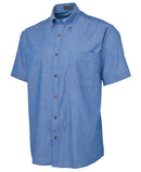Jb’s - S/S Indigo Chambray Shirt - 4ICS