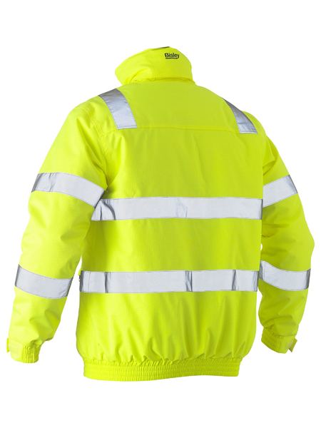 Bisley - Taped Hi Vis Wet Weather Bomber Jacket - BJ6770T