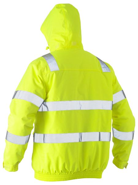 Bisley - Taped Hi Vis Wet Weather Bomber Jacket - BJ6770T