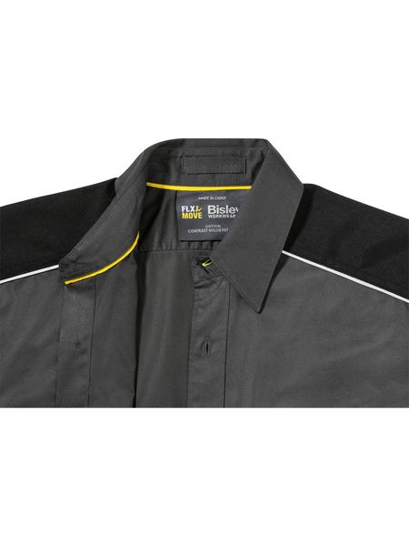 Bisley FLEX & MOVE™ Mechanical Stretch Shirt Short Sleeve-BS1133