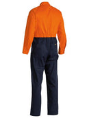 Bisley 2 Tone Hi Vis Coveralls Regular Weight-BC6357