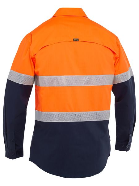 Bisley -X Airflow Hi Vis Taped Stretch Ripstop Shirt - BS6491T