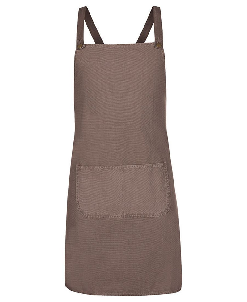 Jb's Wear Cross Back Canvas Apron (Without Straps) 5ACBC