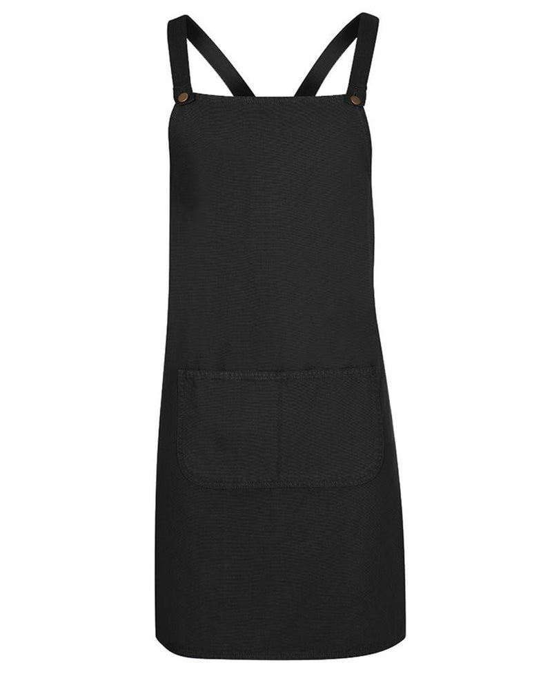 Jb's Wear Cross Back Canvas Apron (Without Straps) 5ACBC