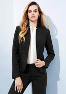 Biz Corporates Womens Short Jacket With Reverse Lapel 60113 - Star Uniforms Australia