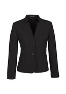 Biz Corporates Womens Short Jacket With Reverse Lapel  64013 - Star Uniforms Australia