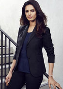 Biz Corporates Womens 2 Button Mid Length Jacket  64019 - Star Uniforms Australia