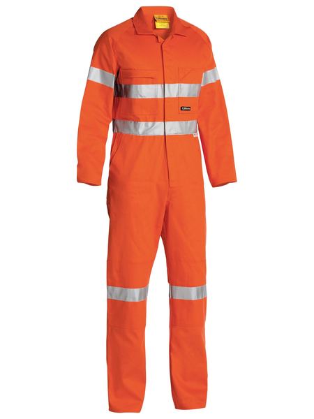 Bisley Hi Vis Coveralls 3m Reflective Tape-BC607T8