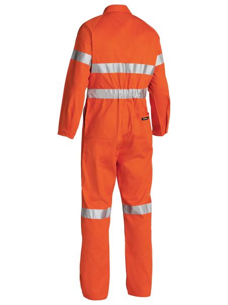 Bisley Hi Vis Coveralls 3m Reflective Tape-BC607T8