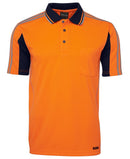 JB's Wear HI VIS S/S ARM TAPE POLO 6AT4S - Star Uniforms Australia