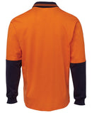 JB's Wear HI VIS L/S COTTON POLO 6CPHL - Star Uniforms Australia