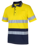 JB's Hi Vis (D+N) S/S Cotton Polo - 6DCPS