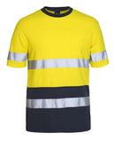 Jb'S Wear - Hi Vis (D+N) Cotton T-Shirt - 6DNTC