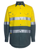 Jb'S Wear Hi Vis L/S (D+N) 150G Work Shirt 6Dnwl-A - Star Uniforms Australia