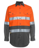 Jb'S Wear Hi Vis L/S (D+N) 150G Work Shirt 6Dnwl - Star Uniforms Australia