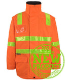 JB'S Wear-Vic Road (D+N) Zip Off Sleeve Longline Jacket-6DVRL