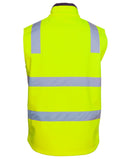 Jb's Wear - Hi Vis (D+N) Three Layer Softshell Vest - 6DWV