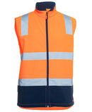 Jb's Wear - Hi Vis (D+N) Three Layer Softshell Vest - 6DWV