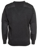 Jb'S Wear Knitted Epaulette Jumper 6EJ - Star Uniforms Australia