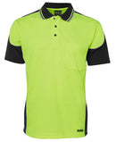 Jb'S Wear Hi Vis Contrast Piping Polo 6Hcp4 - Star Uniforms Australia