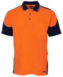Jb'S Wear Hi Vis Contrast Piping Polo 6Hcp4 - Star Uniforms Australia