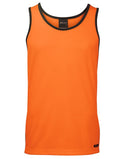 Jb'S Wear Hi Vis Contrast Singlet 6Hcs4 - Star Uniforms Australia