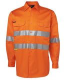 Jb'S Wear L/S 190G Shirt With Reflective Tape 6Hdnl - Star Uniforms Australia