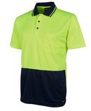 JB's Wear Hi Vis Jacquard Non Cuff Polo 6HJNC - Star Uniforms Australia