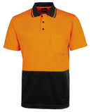 JB's Wear Hi Vis Jacquard Non Cuff Polo 6HJNC - Star Uniforms Australia