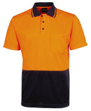 JB's Wear Hi Vis Jacquard Non Cuff Polo 6HJNC - Star Uniforms Australia