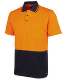 JB's Wear Hi Vis Jacquard Non Cuff Polo 6HJNC - Star Uniforms Australia