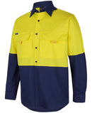 JB's Wear-Hi Vis L/S Ripstop Fishing Shirt - 6HNRL