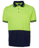 Jb'S Wear Hi Vis S/S Cotton Back Polo 6Hps - Star Uniforms Australia