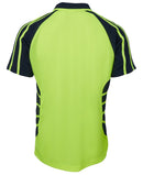 Jb's Wear - Hi Vis S/S Spider Polo - 6HSP