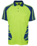 Jb's Wear - Hi Vis S/S Spider Polo - 6HSP