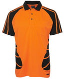 Jb's Wear - Hi Vis S/S Spider Polo - 6HSP