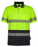 JB's Wear - Hi Vis S/S Segmented Tape Polo - 6HSST
