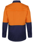 JB's Wear-Hi Vis L/S Stretch Work Shirt - 6HSWL