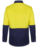 JB's Wear-Hi Vis L/S Stretch Work Shirt - 6HSWL