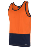 JB's Wear-Hi Vis Cotton Singlet-6HTCS