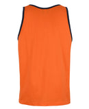 JB's Wear-Hi Vis Cotton Singlet-6HTCS