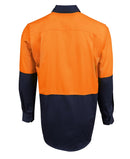 Jb'S Wear Hi Vis L/S 190G Close Front Shirt 6Hvcf - Star Uniforms Australia