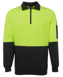 JB's - Hi Vis 1/2 Zip Fleecy - 6HVFH