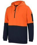 JB's - Hi Vis 1/2 Zip Hoodie - 6HVHZ