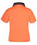 Jb'S Wear Adults And Kids Hi Vis Non Cuff Traditional Polo 6Hvnc-A - Star Uniforms Australia