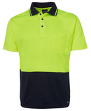 Jb'S Wear Adults  Hi Vis Non Cuff Traditional Polo 6Hvnc - Star Uniforms Australia