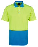 Jb'S Wear Adults  Hi Vis Non Cuff Traditional Polo 6Hvnc - Star Uniforms Australia