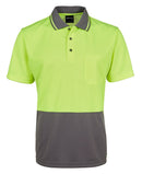 Jb'S Wear Adults  Hi Vis Non Cuff Traditional Polo 6Hvnc - Star Uniforms Australia